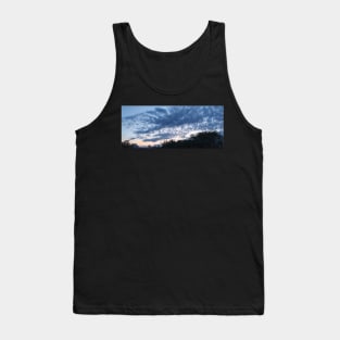 Cloudy Midnight Sky Tank Top